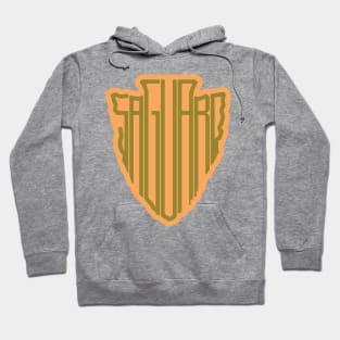 Saguaro National Park name arrowhead Hoodie